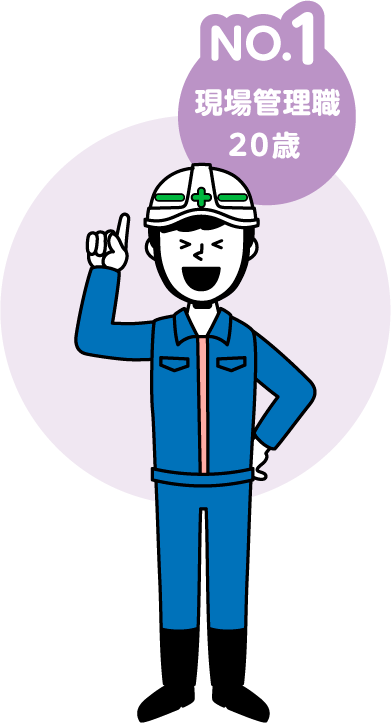 現場管理職 20代